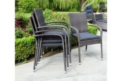 Ploß Rocking Basic Stapelstuhl, Grau/braun-meliert, Polyrattan, 56 X 64 X 92 Cm, Inkl. Polster 25 Ploß Rocking Basic Stapelstuhl, Grau/braun-meliert, Polyrattan, 56 X 64 X 92 Cm, Inkl. Polster -Gartenladen 8 20148.jpg