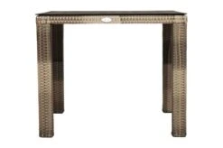 Ploß Rabida Dining Tisch, Champagner-meliert, Polyrattan, 90 X 90 Cm, Glasplatte In Steinoptik 18 Ploß Rabida Dining Tisch, Champagner-meliert, Polyrattan, 90 X 90 Cm, Glasplatte In Steinoptik -Gartenladen 8 20166.jpg