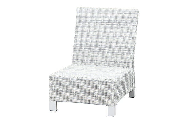 SIENA GARDEN Corido Mittelelement, Ice Grey, Alu / Gardino®-Geflecht, 60x83x88 Cm 10 SIENA GARDEN Corido Mittelelement, Ice Grey, Alu / Gardino®-Geflecht, 60x83x88 Cm – Bild 8