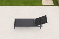 OUTFLEXX Liege, Anthrazit Matt/schwarz, Alu/Textilene, 190x62x34cm, Rückenlehne Verstellbar -Gartenladen 8 20394.jpg