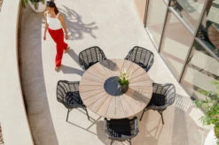 HARTMAN Cecilia Diningsessel, Schwarz, Alu / Polyrattan, 62 X 62 X 84 Cm -Gartenladen 8 20444.jpg