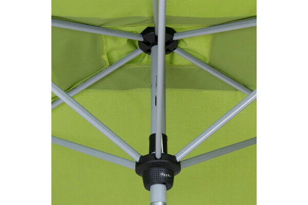 DOPPLER Active Auto Tilt Mittelstockschirm, Fresh Green, Alu/Polyester, 210x140 Cm, Höhenverstellbar, Mit Kurbel 10 DOPPLER Active Auto Tilt Mittelstockschirm, Fresh Green, Alu/Polyester, 210x140 Cm, Höhenverstellbar, Mit Kurbel – Bild 8