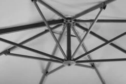 Schneider® SCHNEIDER Rhodos Twist Ampelschirm, Silbergrau, Quadratisch, 300 X 300 Cm -Gartenladen 8 21287.jpg