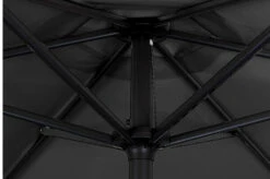 DOPPLER Basic Lift Neo Mittelstockschirm, Anthrazit, Alu/Polyester, Ø180 Cm, Mit Kurbel, Höhenverstellbar -Gartenladen 8 22349.jpg