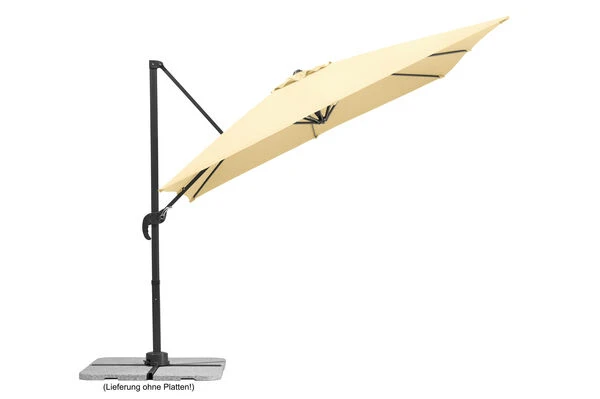 Schneider® SCHNEIDER Rhodos Junior Ampelschirm, Natur, Quadratisch, 270 X 270 Cm 5 Schneider® SCHNEIDER Rhodos Junior Ampelschirm, Natur, Quadratisch, 270 X 270 Cm – Bild 3