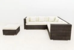 OUTFLEXX Loungemöbel-Set, Braun Marmoriert, 6 Pers, Polyrattan, Wasserfeste Kissenbox -Gartenladen 9 16069 BOX A.jpg