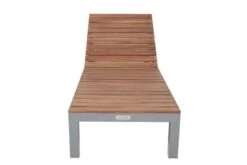 Villana 2er Sonnenliegen-Set, Alu/FSC-Akazienholz, 201x70x32,5cm, 4-fach Verstellbar, Mit Beistelltisch 45x45cm -Gartenladen 9 17776.jpg