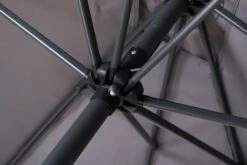 OUTFLEXX Mittelstockschirm, Hellgrau, Pulverbesch. Aluminium/Polyester PA-beschichtet, 270x150cm 22 OUTFLEXX Mittelstockschirm, Hellgrau, Pulverbesch. Aluminium/Polyester PA-beschichtet, 270x150cm -Gartenladen 9 18350.jpg