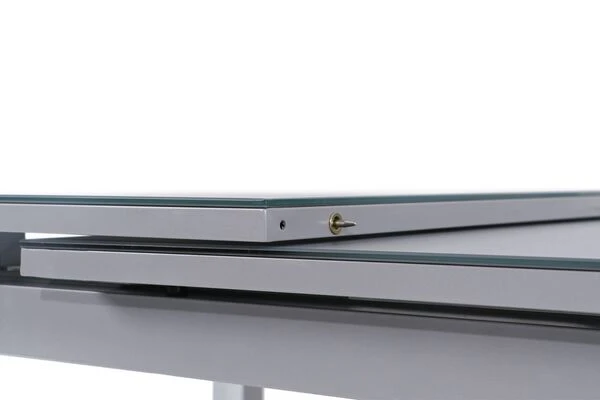 KETTLER BasicPlus Esstischgarnitur, Silber, Alu/Textilene, Tisch 180/240x100cm, 8 Stapelsessel 11 KETTLER BasicPlus Esstischgarnitur, Silber, Alu/Textilene, Tisch 180/240x100cm, 8 Stapelsessel – Bild 9