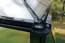 OUTFLEXX Gewächshaus, Schwarz, Alu/Polycarbonat, 295x295x270 Cm, Pulverbeschichtet 20 OUTFLEXX Gewächshaus, Schwarz, Alu/Polycarbonat, 295x295x270 Cm, Pulverbeschichtet -Gartenladen 9 20086.jpg