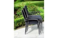 Ploß Rocking Basic Stapelstuhl, Grau/braun-meliert, Polyrattan, 56 X 64 X 92 Cm, Inkl. Polster 26 Ploß Rocking Basic Stapelstuhl, Grau/braun-meliert, Polyrattan, 56 X 64 X 92 Cm, Inkl. Polster -Gartenladen 9 20148.jpg