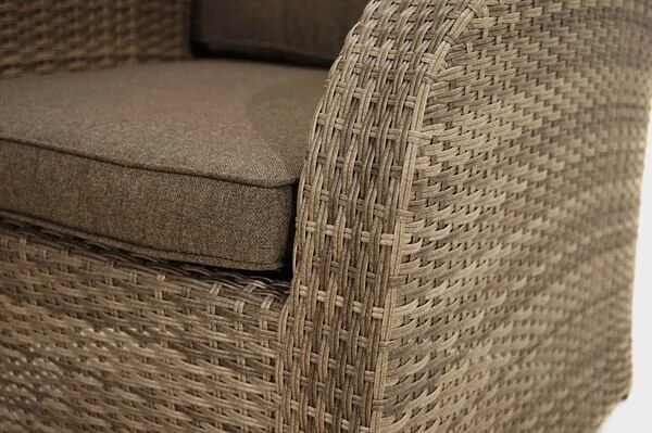 Ploß Rabida Comfort Dining / Lounge Sessel, Champagner-meliert, Polyrattan, 73x85x112 Cm, Verstellbar 11 Ploß Rabida Comfort Dining / Lounge Sessel, Champagner-meliert, Polyrattan, 73x85x112 Cm, Verstellbar – Bild 9