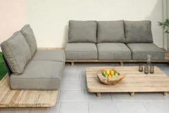 OUTFLEXX Loungemöbel, Natur, Recycled FSC®-Teak, 5 Sitzplätze, Inkl. Kissen -Gartenladen 9 20304.jpg